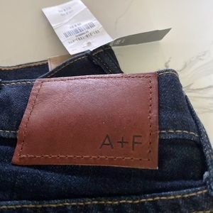 Abercrombie & Fitch. Straight blue jeans. Brand new.